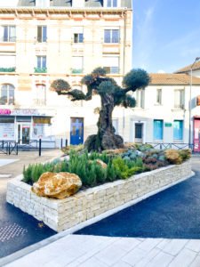 Dalles multi format en pierre naturelle Calcaire de Bourgogne aulnay sous bois